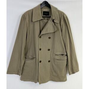 Vintage Y2K Express Canvas Jacket Double Breasted Size XL